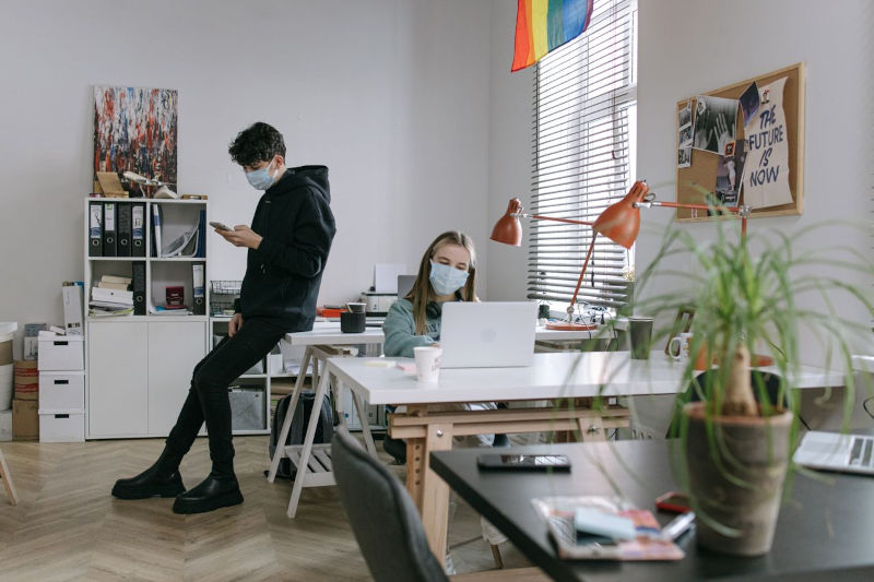 hybrid working