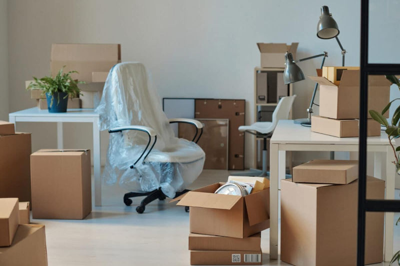 Pindah kantor